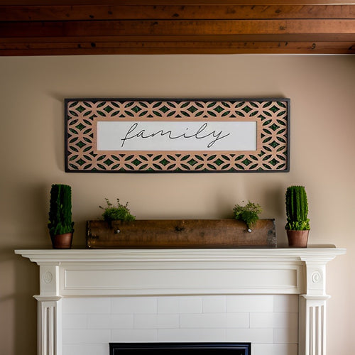 Large Family Wood Wall Decor