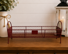 Load image into Gallery viewer, Rustic Chicken Wire Metal Basket Table Decor Farmhouse Centerpiece Basket