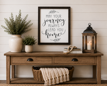 Load image into Gallery viewer, May Your Journey Always Lead You Home Sign