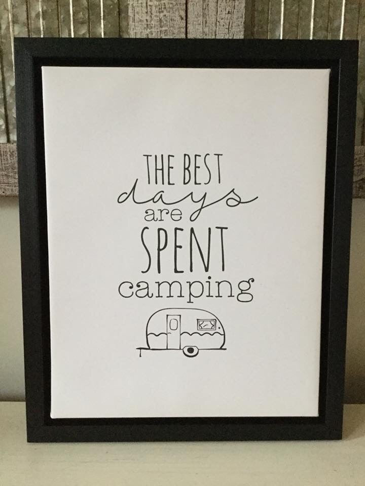 Camper Wall Decor
