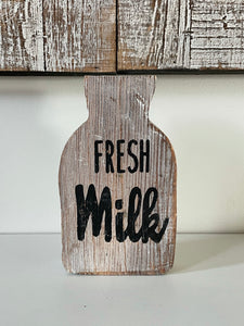 Fresh Milk Table Decor