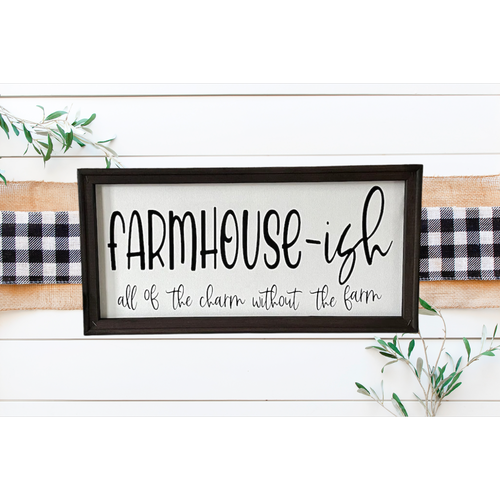 Farmhouse-Ish Wall Decor