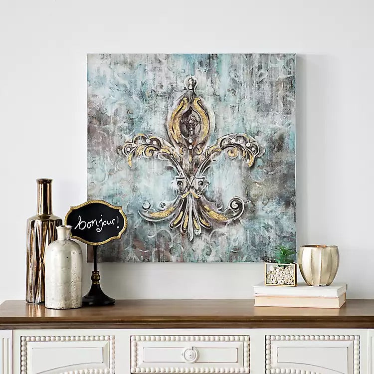 Fleur De Lis Wall Decor