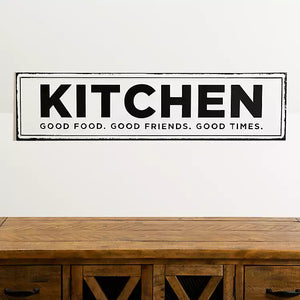 Kitchen Metal Wall Decor