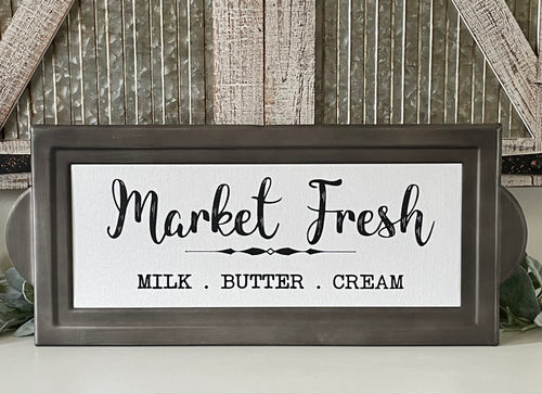 Market Fresh Wall Decor