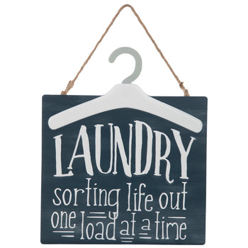 Laundry Metal Wall Decor