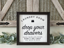 Load image into Gallery viewer, Laundry Wall Decor