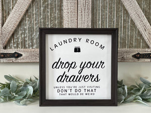 Laundry Wall Decor