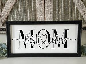 Best Mom Ever Wall Decor