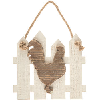 Rooster Wood Wall Decor