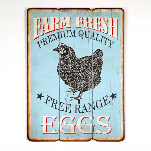 Farm Fresh Wood Wall Decor