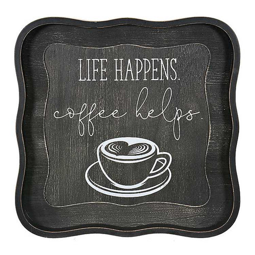 Coffee Wood Wall Or Table Decor
