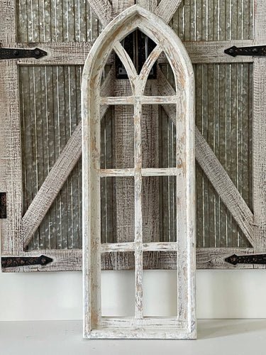 Open Arch Wood Wall Decor
