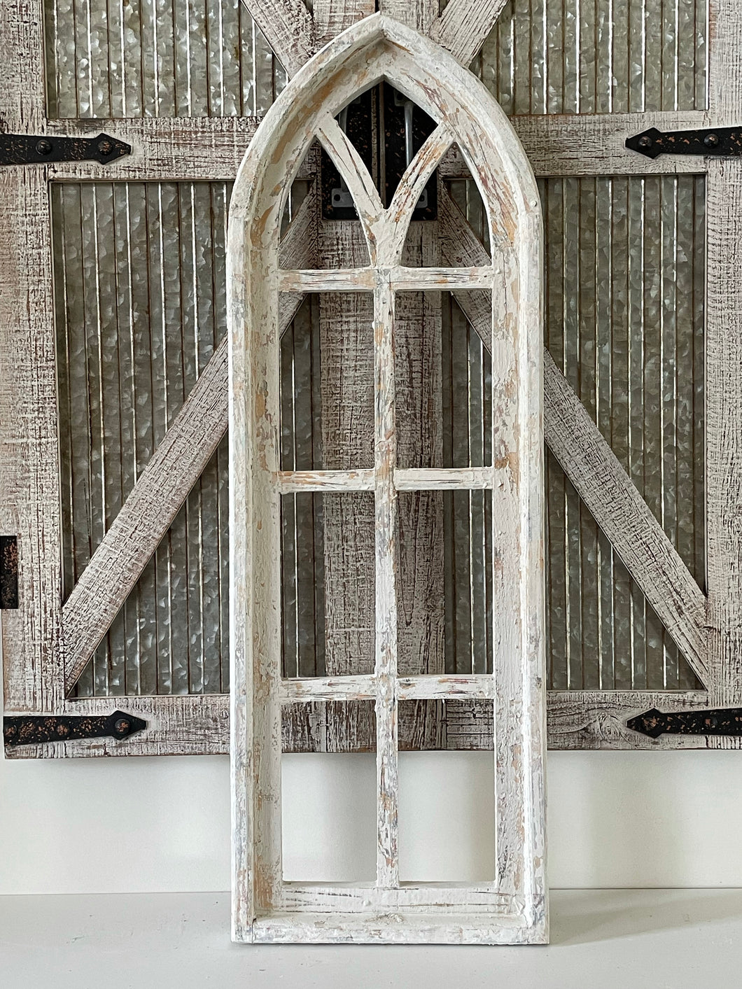 Open Arch Wood Wall Decor