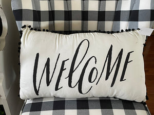 Welcome Pillow