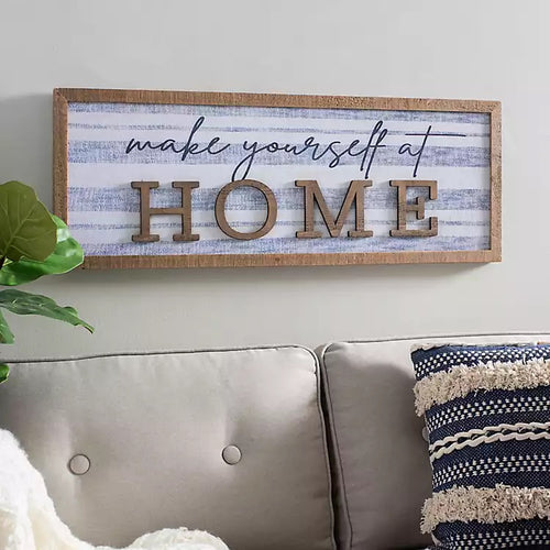 Home Wood Wall Decor