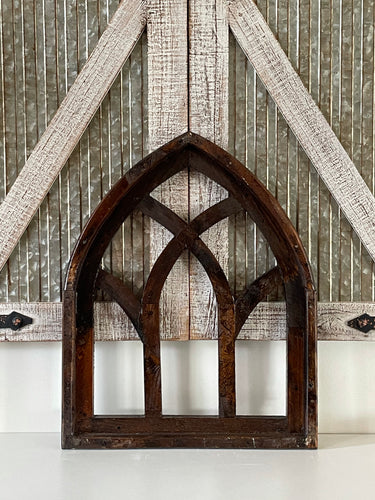 Open Arch Wood Wall Decor