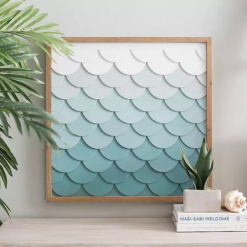 Beachy Nautical Wood Wall Decor