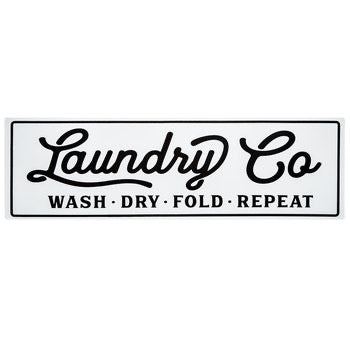 Laundry Co Metal Wall Decor