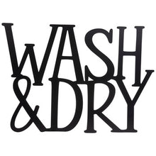 Load image into Gallery viewer, Wash And Dry Metal Wall Decor