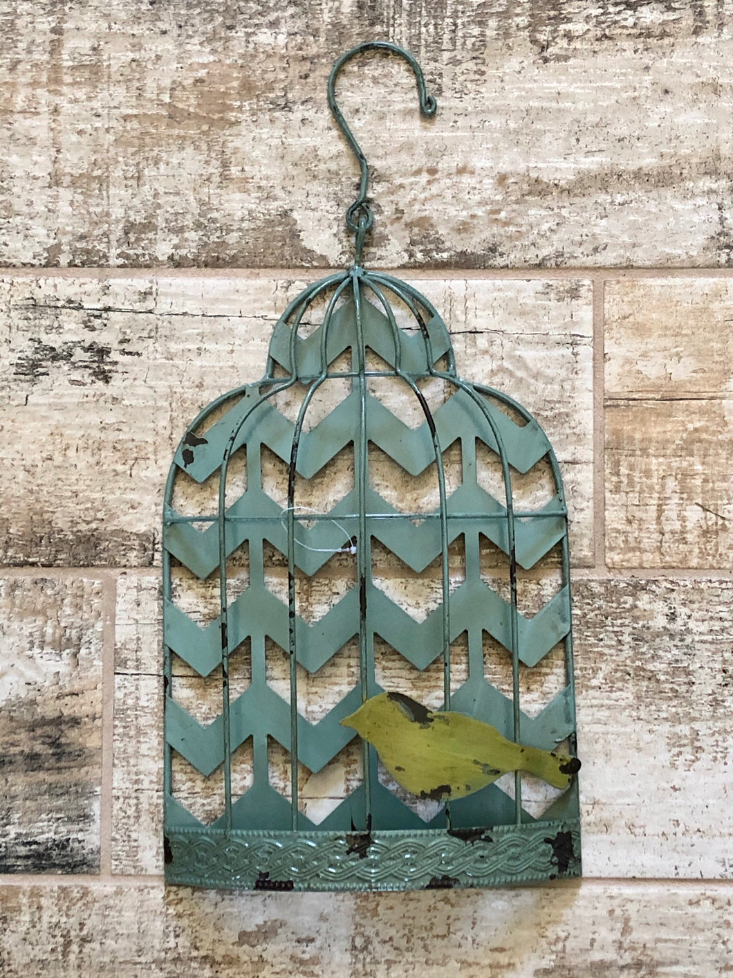 Metal Birdcage Wall Decor
