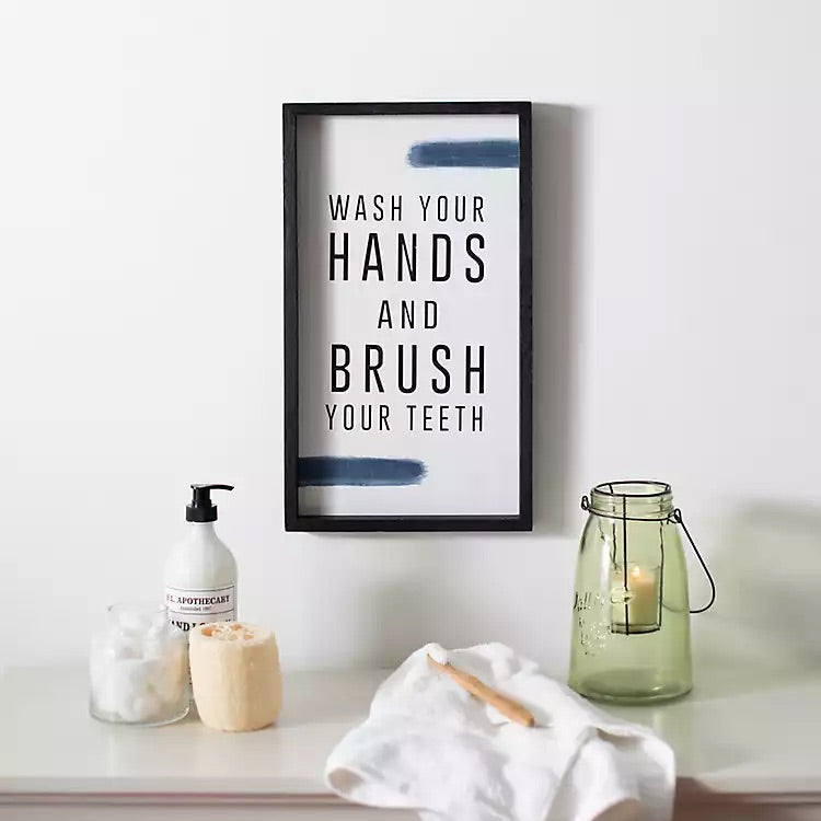 Bathroom Wood Wall Decor