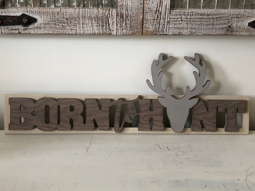 Hunting Wood Wall Decor