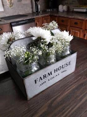 Farmhouse Galvanized Metal Caddy With Six Compartments