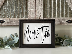 Mom’s Tea Wall Decor