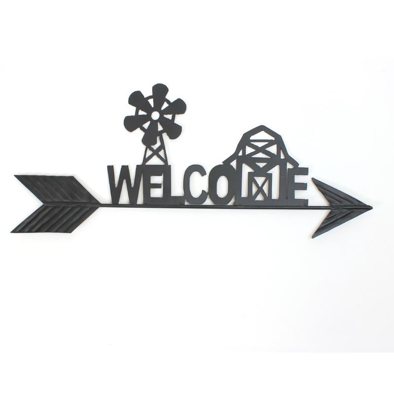 Metal Welcome Wall Decor