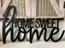 Load image into Gallery viewer, Home Sweet Home Wood Wall Decor