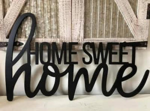 Home Sweet Home Wood Wall Decor