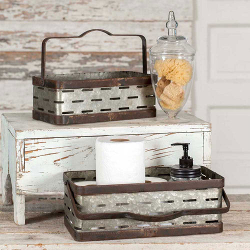 Rectangular Olive Basket (you choose size)