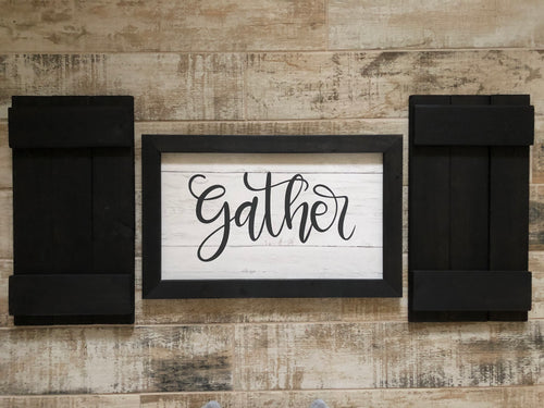 Three Piece Wall Decor Set