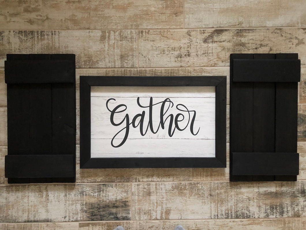 Three Piece Wall Decor Set