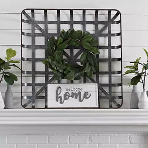 Galvanized Metal Basket