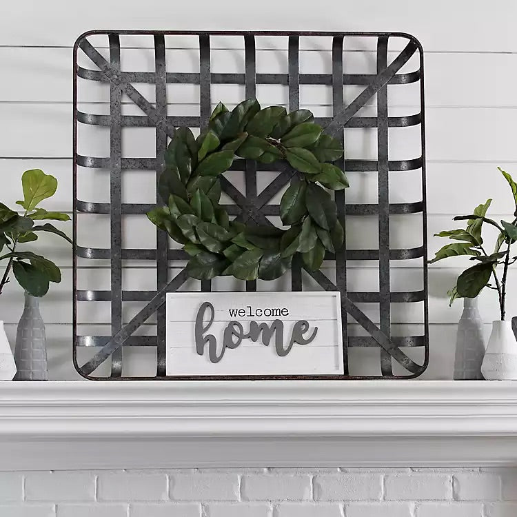 Galvanized Metal Basket