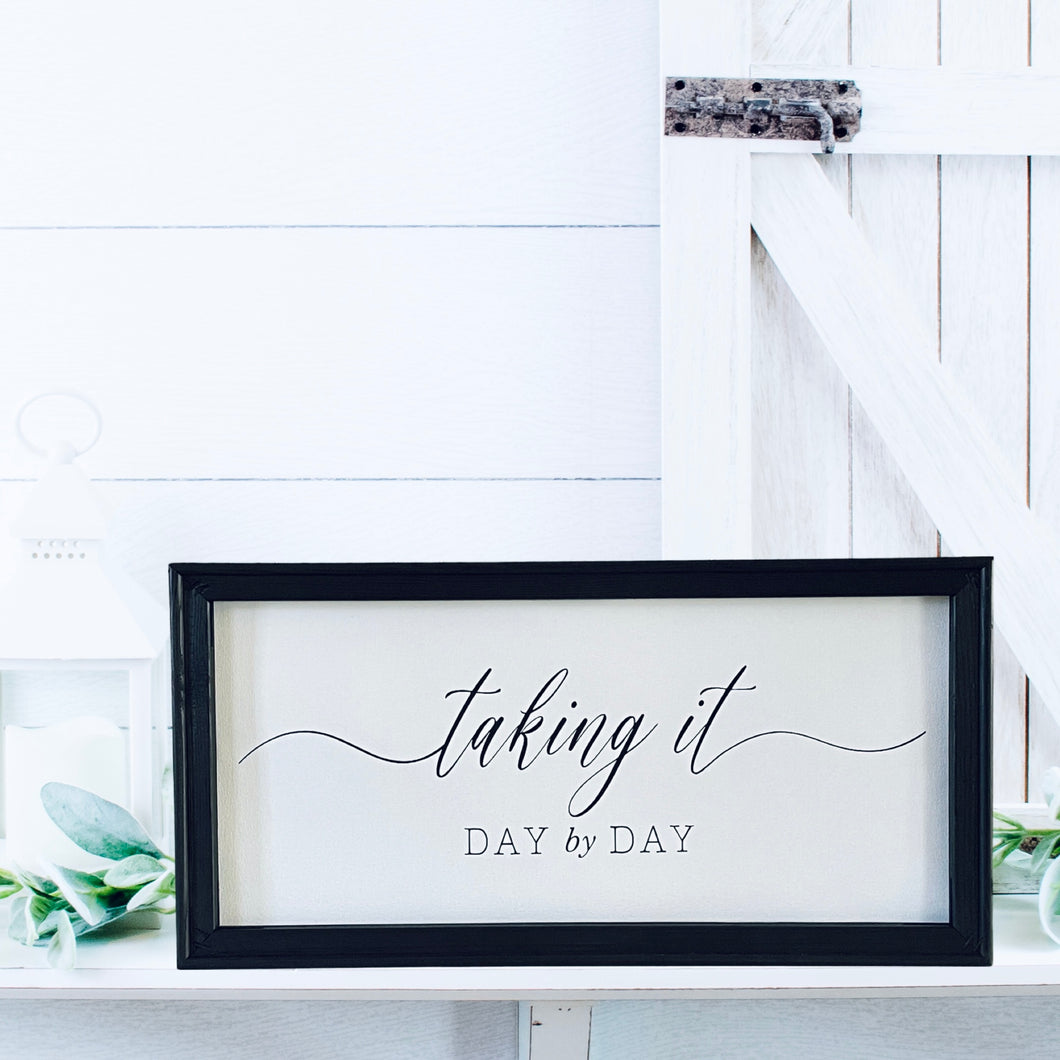 Taking It Day By Day Wall Decor
