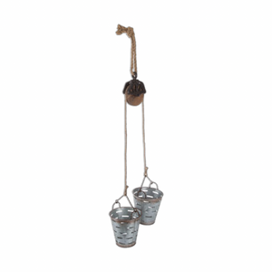 Pulley With Olive Buckets