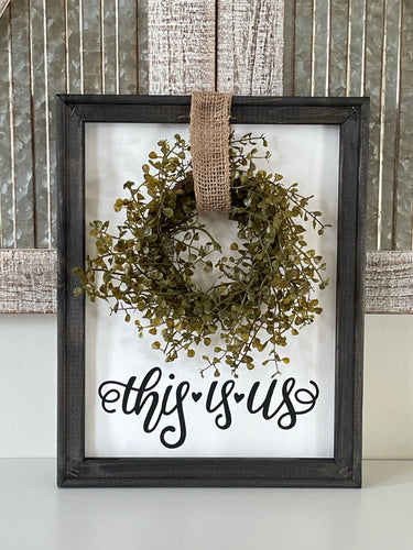 This Is Us Wall Decor Including Wreath