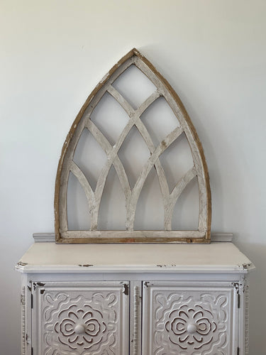 Rustic Farmhouse Cathedral Arch Wood Wall Decor