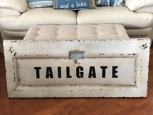 Large Tailgate Metal Wall Decor