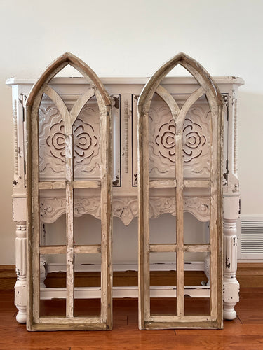 Rustic Farmhouse Wood Cathedral Arch Wall Decor