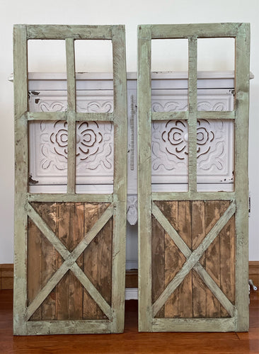 Rustic Farmhouse Decorative Barn Door Wall Decor