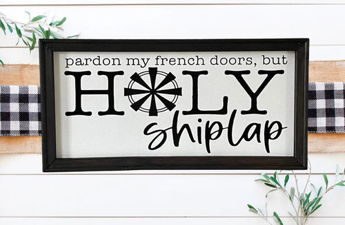 Holy Shiplap Wall Decor