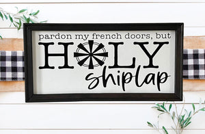 Holy Shiplap Wall Decor