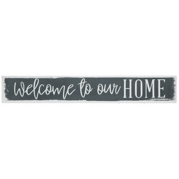 Welcome To Our Home  Metal Wall Decor
