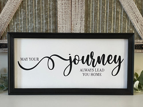 May Your Journey Always Lead You Home Wall Decor