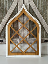 Load image into Gallery viewer, Wood Open Arch Wall Decor