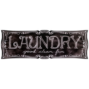 Laundry Wood Wall Decor